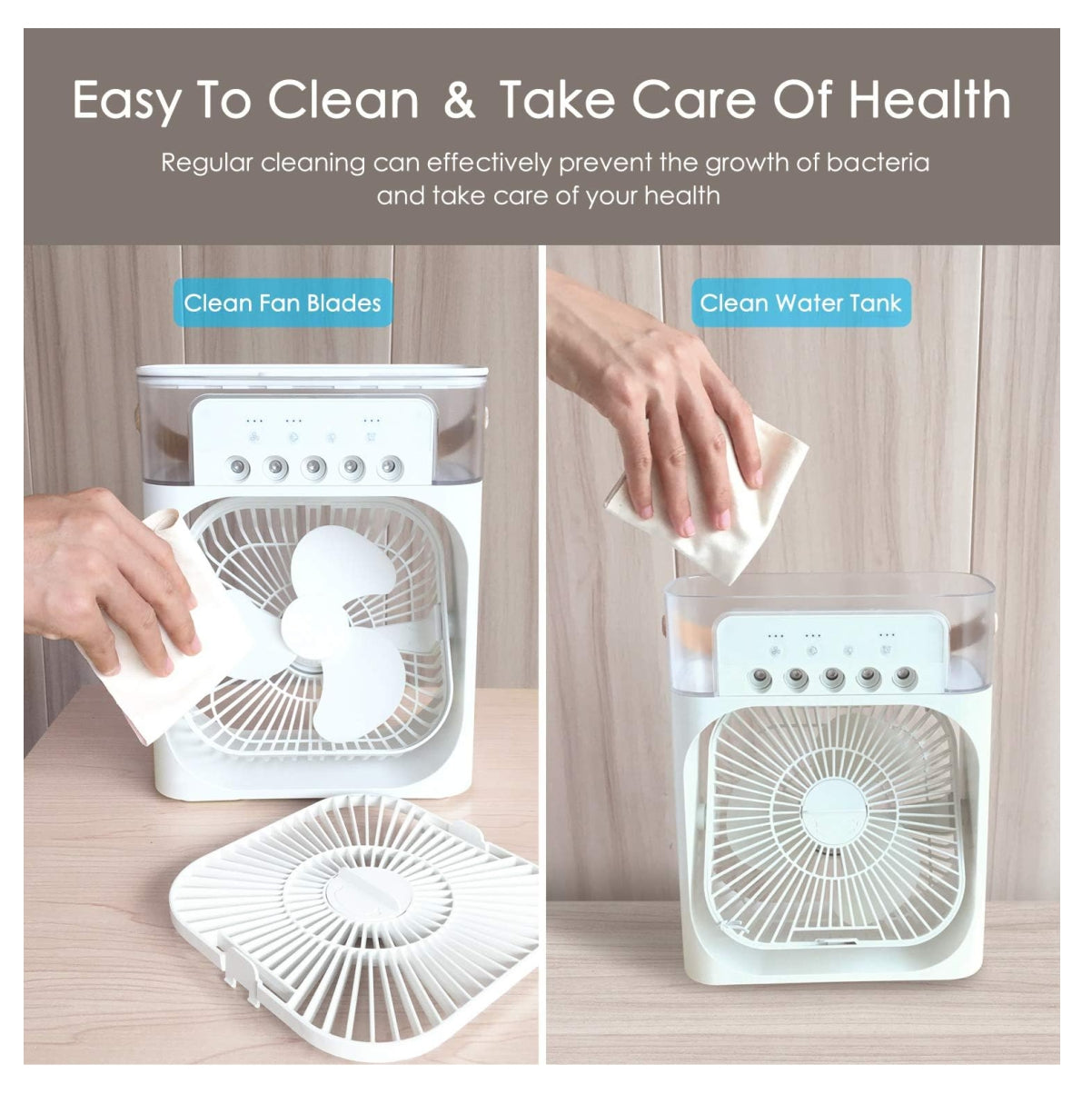 VENTILADOR ENFRIADOR PORTATIL PORTATIL (ENVÍO GRATIS)